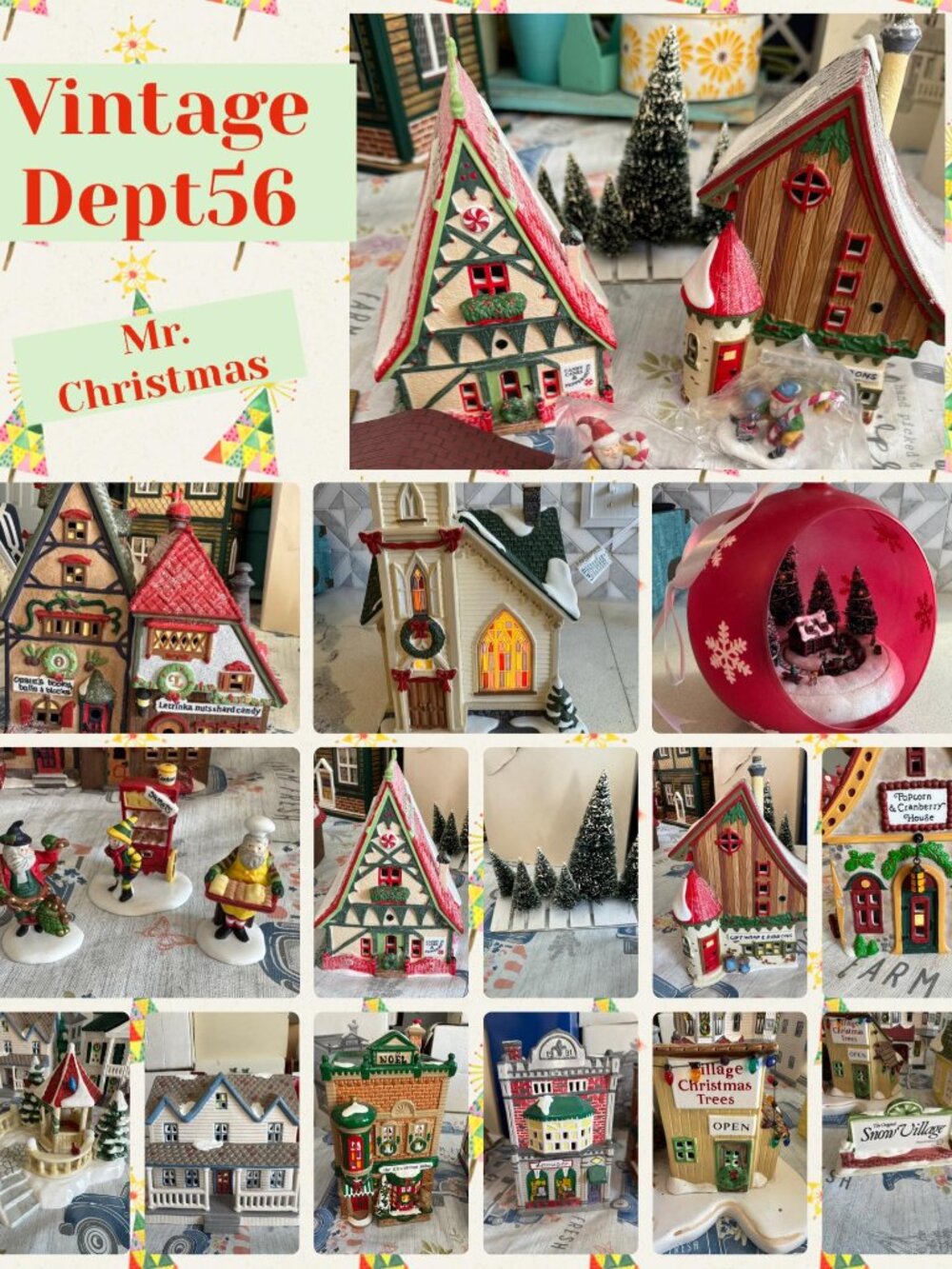 Department 56 Villages & Mr Chistmas!